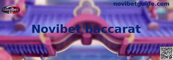 Mesa digital de Novibet baccarat