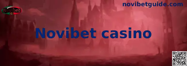 Interfaz representativa de Novibet casino
