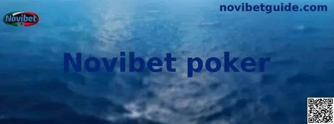 Información visual sobre Novibet poker